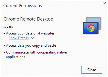 Chrome Apps Extensions Developer Tool Escritorio remoto