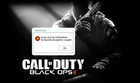 შეასწორეთ CoD Black Ops 2 Unhandled Exception Caught შეცდომა