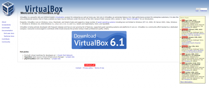 Laden Sie Oracle VirtualBox herunter. Behebung Fehler beim Erstellen eines Proxy-Geräts für das USB-Gerät