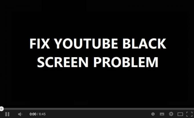 Åtgärda YouTube Black Screen-problem