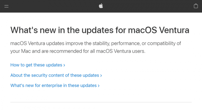 Apple släpper MacOS Ventura 13.2-uppdatering