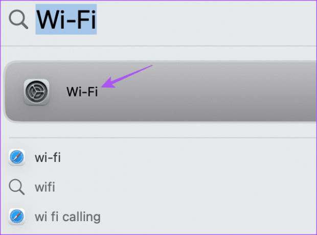 Wi-Fi 설정 열기 Mac 1