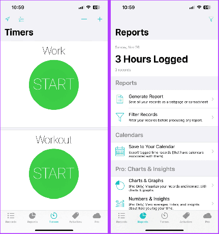 TimeTag Zeiterfassungs-App