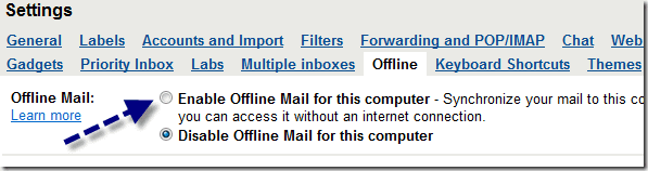 Acessar o gmail offline1