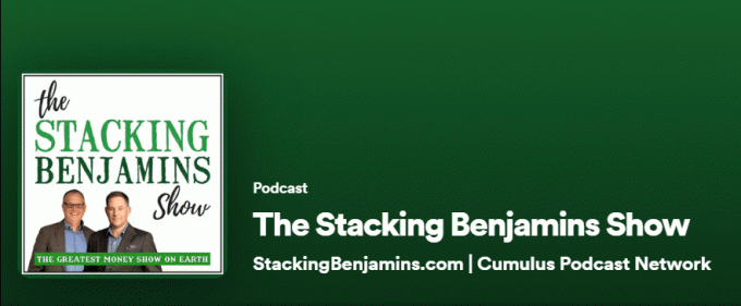 A Stacking Benjamins Show. 28 legjobb pénzügyi podcast a Spotifyon