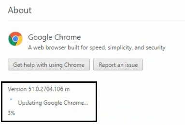 Google Chrome aktualisieren