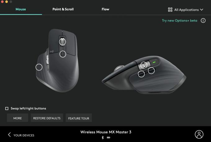 Logitechアプリ