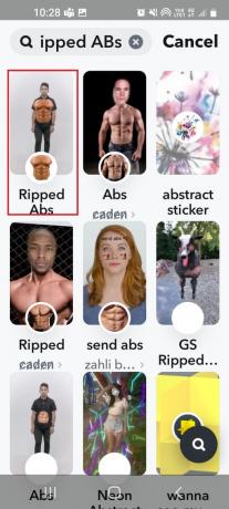 Rippede mavemuskler | Bedste Snapchat-filter til muskler