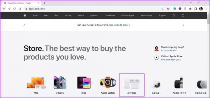 Incidi i prodotti Apple tramite un browser web