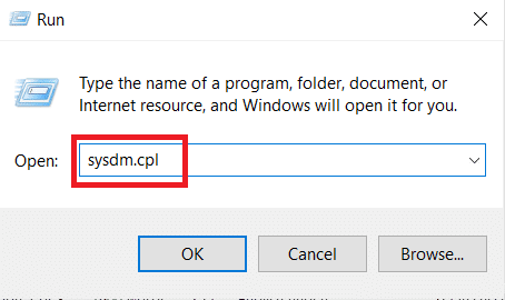 เรียกใช้กล่องโต้ตอบ วิธีแก้ไขไม่สามารถสร้าง Java Virtual Machine ใน Windows 10