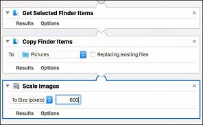 قم تلقائيًا بتغيير حجم الصور دفعة واحدة في نظام التشغيل Mac باستخدام Automator