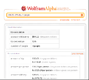 5 การใช้ Wolfram Alpha Search Engine อย่างเรียบร้อย