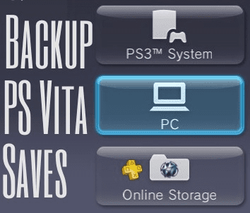 Backup Ps Vita Saves