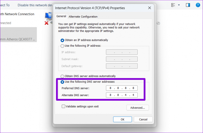 เปลี่ยน DNS จากแผงควบคุมบน Windows 11