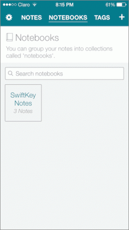 Swiftkey-Notizbücher