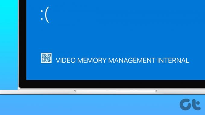 Як виправити внутрішню помилку керування відеопам'яттю в Windows