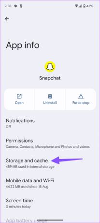 Snapchat-konto låst 5