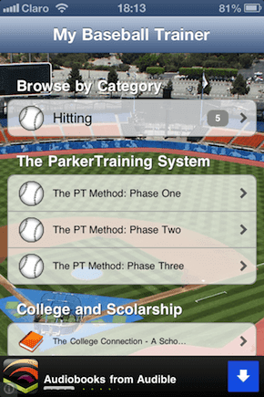 Speciální školení trenérů baseballu