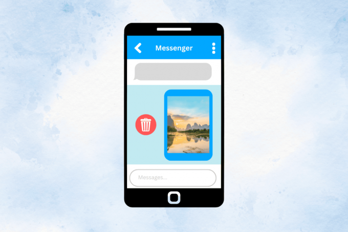 Hvordan slette delte bilder i Messenger Android