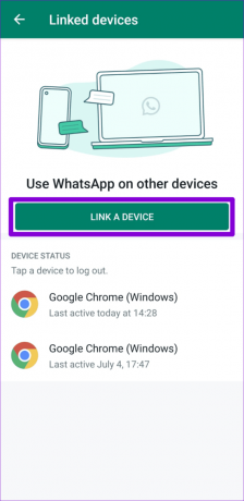 Tautkan Perangkat WhatsApp